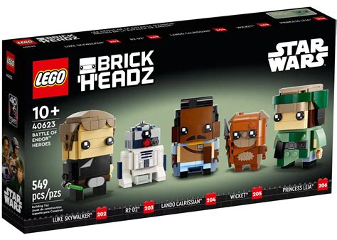 LEGO Brickheadz Star Wars Battle of Endor Heroes Set 40623 - US