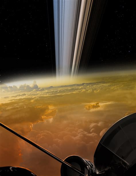 NASA Cassini Probe to Go Out With a Blast After 20 Years, Plunging into ...