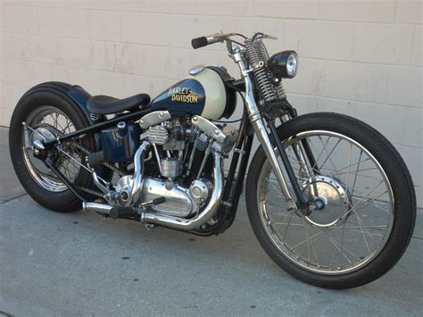 Shovelhead Springer | Bobber motorcycle, Harley bobber, Harley bikes