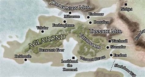 Living Forgotten Realms:Aglarond region | Forgotten Realms Wiki ...