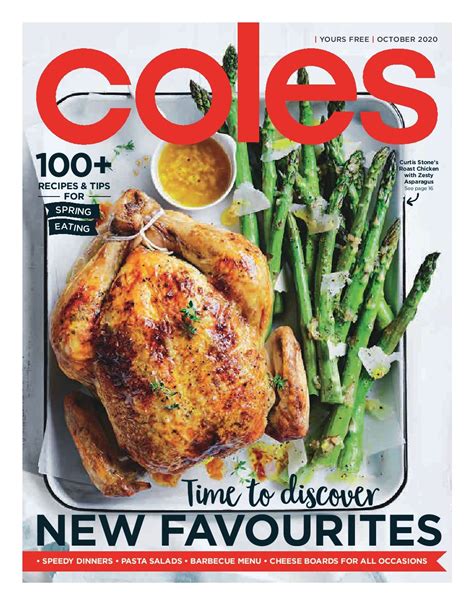 Coles Magazine October 2020 | Speedy dinners, Recipes, Food catalog