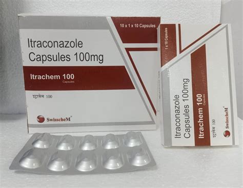 Itraconazole 100mg Capsule Manufacturer