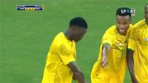 South Africa (Bafana Bafana) v Mozambique soccer match highlights South ...