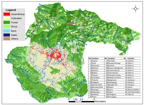 Land | Free Full-Text | Flood Hazard Mapping of a Rapidly Urbanizing ...