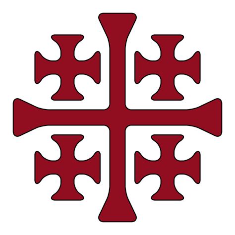 Jerusalem Cross (The Crusader Cross) Meaning, Symbolism And Origin