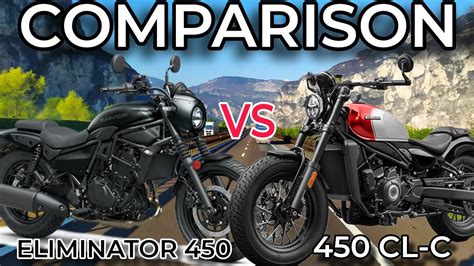 2024 Kawasaki Eliminator 450 VS 2024 CfMoto 450 CL-C Full Specs and ...