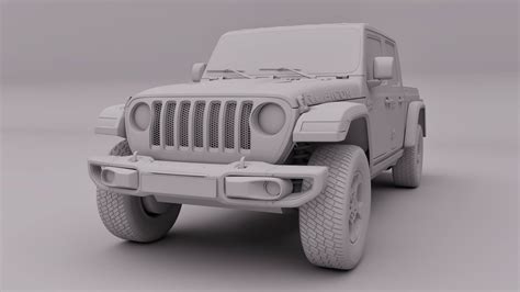 Jeep Gladiator Rubicon - 3D Model by FIRA