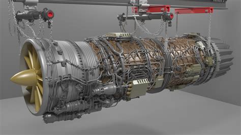 Turbofan Jet Engine 3D Models Jet Engine, Engineering,, 58% OFF