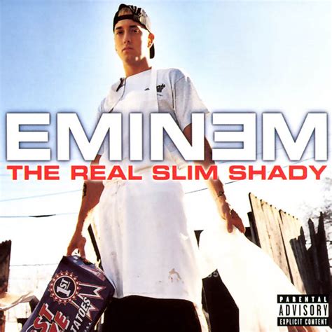 Eminem The Real Slim Shady Single Cover | www.Eminem.pro