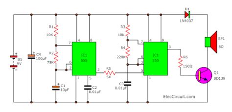 Accessories, Parts & Display POLICE Siren Circuit for Diecast Police ...