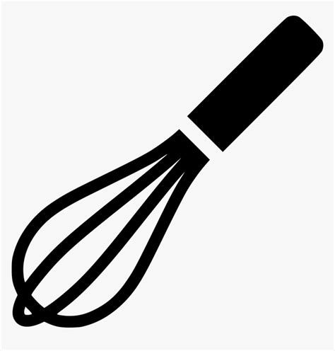 Whisk Cooking Kitchen Utensil Clip Art - Wire Whisk Easy Drawing, HD ...