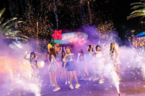 210615 TWICE 'Alcohol Free' MV Shoot Behind - Press photos | Kpopping