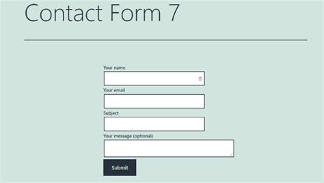 How to Style Contact Form 7 Forms in WordPress