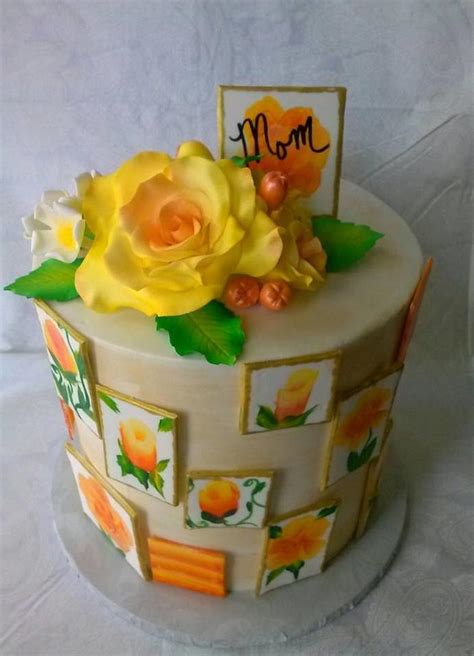 Flowers for Mother's Day - Decorated Cake by Sweet - CakesDecor