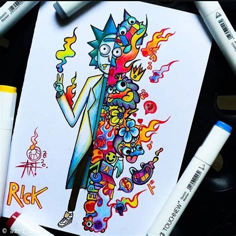 Zhc on Instagram: “Amazing rick made by @azri_idn u definitely have to ...