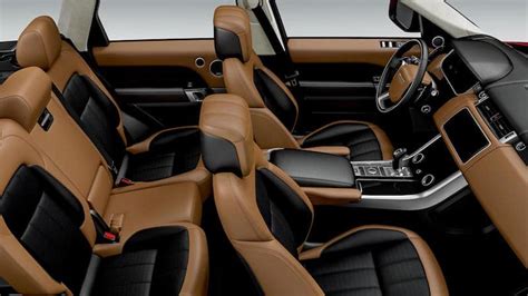 Range rover interior colors