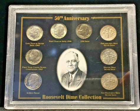 50th Anniversary Roosevelt Dime Collection | #2051617376