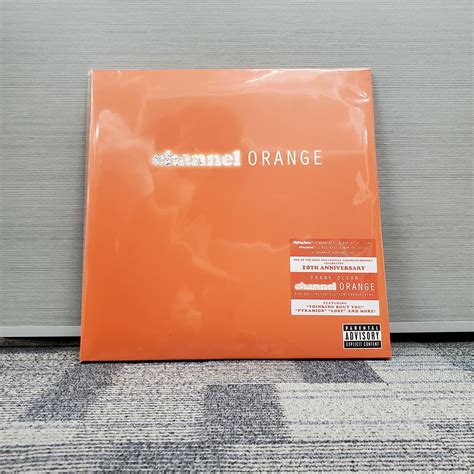 Bought the bootleg orange vinyl of channel ORANGE and gave it a ...