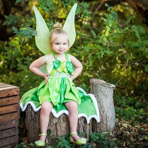 Tinker Bell Costume, Tinkerbell Dress, Tinkerbell Birthday Outfit - Etsy