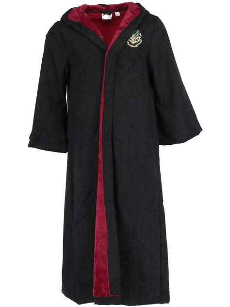 Bioworld - Size Small/Medium Harry Potter Hogwarts Hooded Robe, Black ...