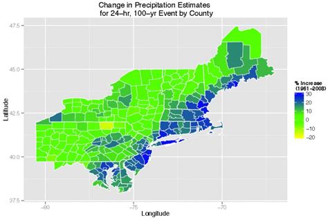 Climate Highlights: Extreme Precipitation and Population: Maine in the ...