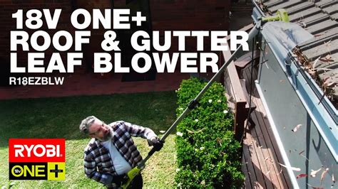 Ryobi Leaf Blower Gutter Attachment