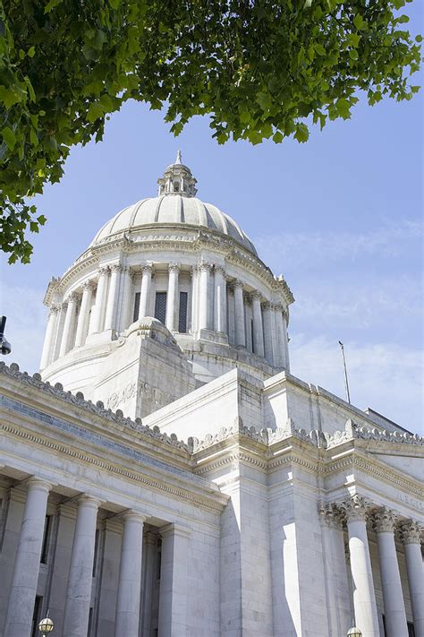 Washington State Capitol Building Dome Photograph by Jit Lim - Fine Art ...