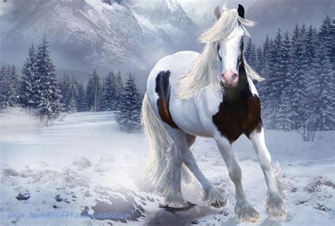 Winter Horses Pictures Wallpaper - WallpaperSafari