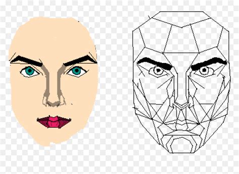 Golden Ratio Face Template