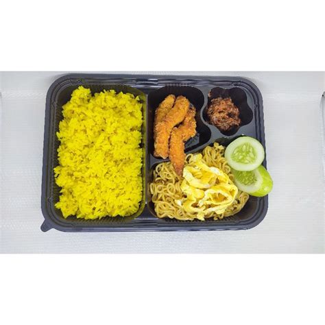 Jual Nasi Kuning Box Ultah (Min.Order 5 pcs) | Shopee Indonesia