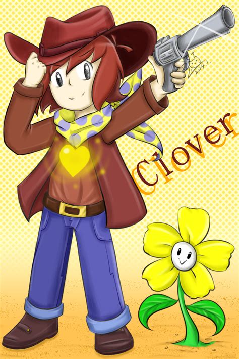 Clover.(Undertale Yellow Fanart) by linmeowcat on DeviantArt