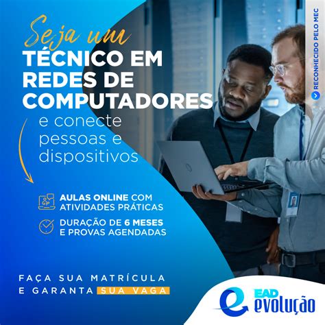 Curso Redes de Computadores a Distância » Evolução EAD