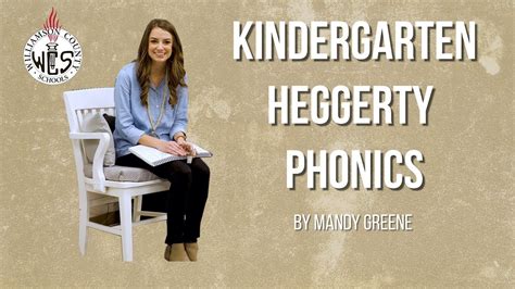 Kindergarten Heggerty Phonics Lesson- Example 2 - YouTube