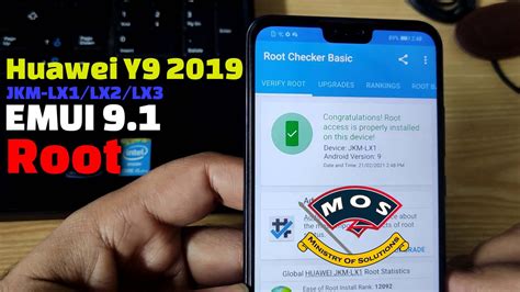 Huawei Y9 2019 JKM-LX1 Root [JKM-LX2/LX3 Supported] - Ministry Of Solutions