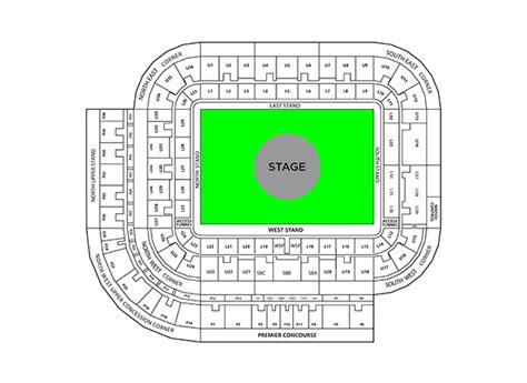 Millennium Stadium Seating Plan