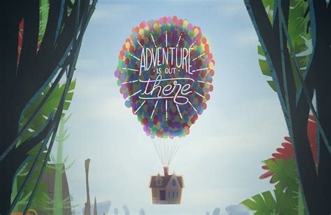 Up Illustration - Adventure is Out There on Behance