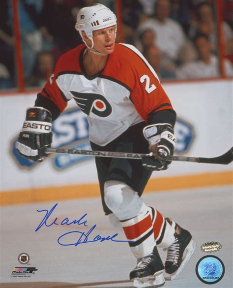 Mark Howe Signed Flyers 8x10 Photo (Schwartz COA) | Pristine Auction