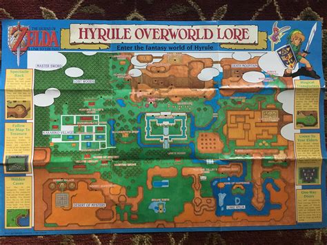 Found this awesome Link to the past lore map while doing some cleaning ...