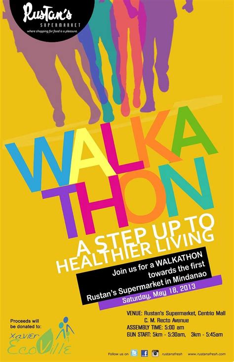 Walkathon Event Flyer Template