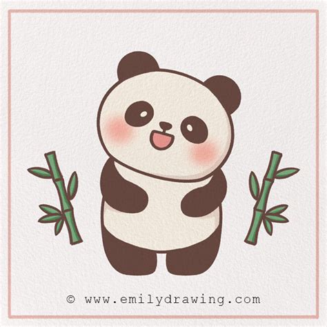 How to Draw a Panda – Emily Drawing