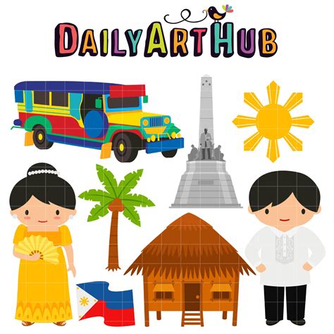 More Fun in the Philippines Clip Art Set – Daily Art Hub // Graphics ...