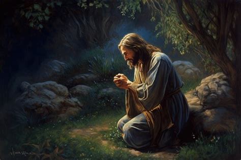 Praying In The Garden Of Gethsemane | Fasci Garden