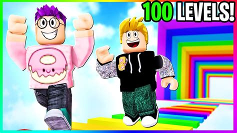 Can We Beat 100 LEVELS In MEGA FUN EASY OBBY?! (IT WAS NOT EASY ...