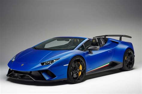 Lamborghini Huracan Performante Spyder Front Quarter 2018 - AUTOBICS