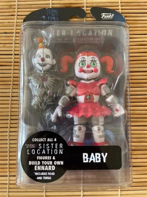 FIVE NIGHTS AT Freddy’s Baby Sister Location Action Figure Funko Ennard ...