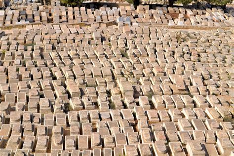 Jewish Cemetery on Mount of Olives in Jerusalem, Israel - Encircle Photos