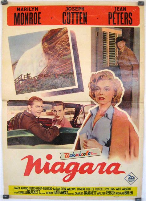 "NIAGARA" MOVIE POSTER - "NIAGARA" MOVIE POSTER