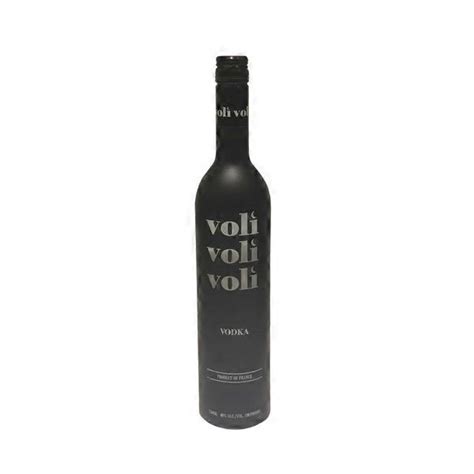 Voli Vodka Black (750 ml) - Instacart