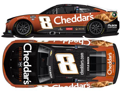 2023 Kyle Busch #8 Cheddar's NASCAR 1/64 Diecast