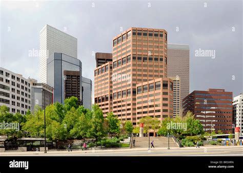 Denver Skyline Colorado Stock Photo - Alamy